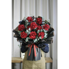 BLACK PAPER AND RED ROSES BLACK PAPER AND RED ROSES